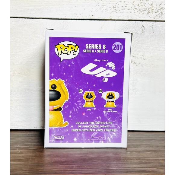 Funko Pop! Disney #201 DUG - UP (Flocked) Hot Topic Exclusive Vaulted - Picture 3 of 6